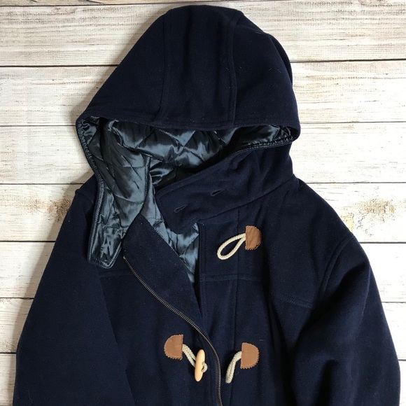 United Colors of Benetton Wool Toggle Coat - Picture 13 of 16